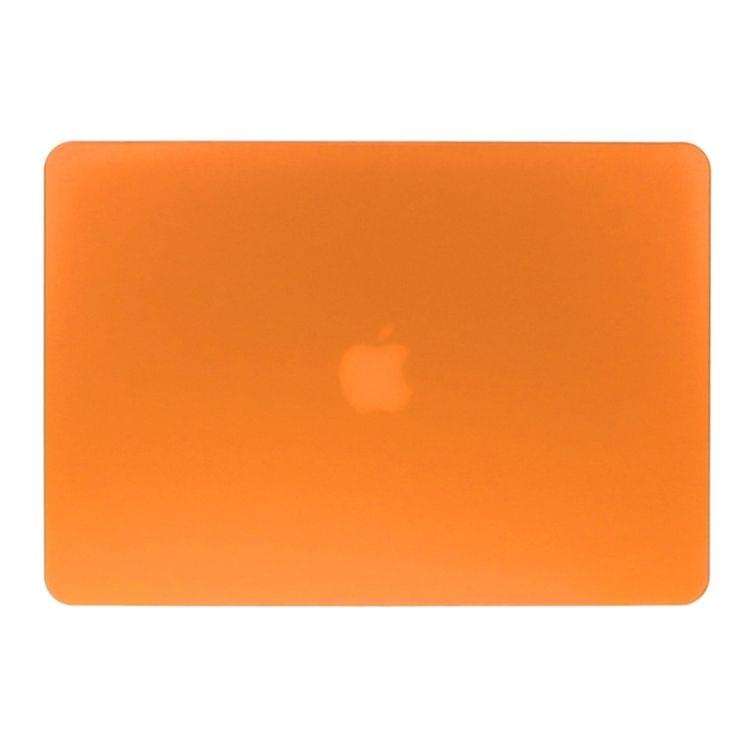 ENKAY for Macbook Air 13.3 inch (US Version) / A1369 / A1466 Hat-Prince 3 in 1 Frosted Hard Shell Plastic Protective Case with Keyboard Guard & Port Dust Plug(Orange)