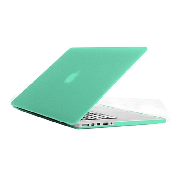 Frosted Hard Protective Case for Macbook Pro Retina 15.4 inch  A1398(Green)