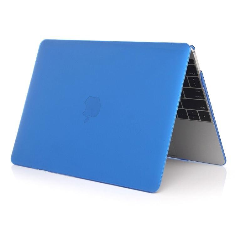 Laptop Crystal Style Protective Case for MacBook Air 13.3 inch A1932 (2018)(Dark Blue)