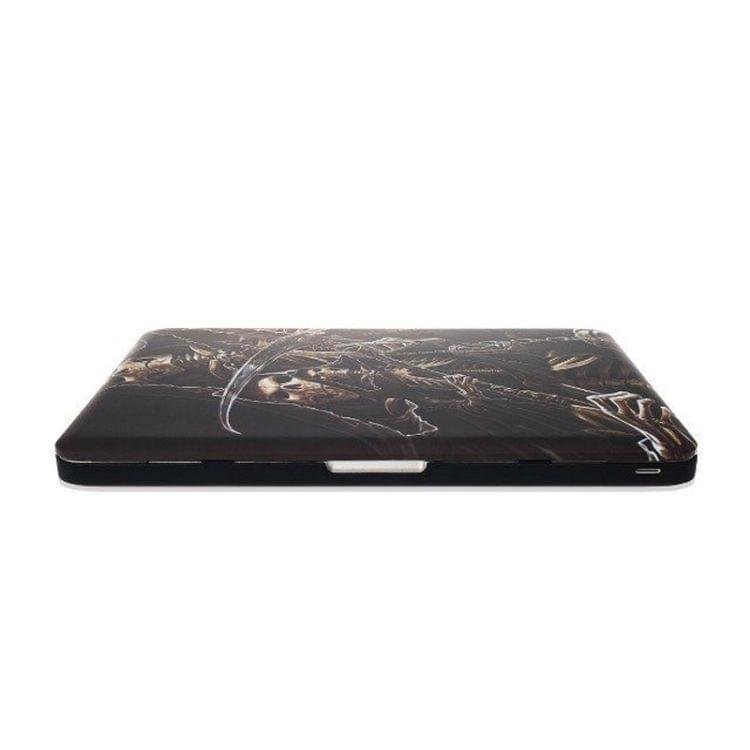 Skull Pattern Frosted Hard Plastic Protective Case for Macbook Pro 15.4 inch