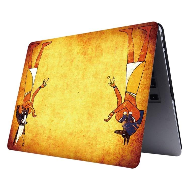 QT-2 Colorful Printing Laptop Plastic Protective Case for Macbook Retina 13.3 inch A1502 / A1425