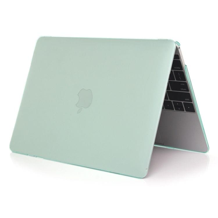 Laptop Crystal Style Protective Case for MacBook Air 13.3 inch A1932 (2018)(Green)
