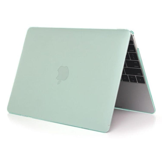Laptop Crystal Style Protective Case for MacBook Air 13.3 inch A1932 (2018)(Green)