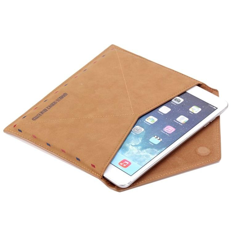 SWISH Universal Envelope Style Earth Stamp Leather Case for Macbook 11.6 / 12 inch, Size: 33.5 x 22 cm