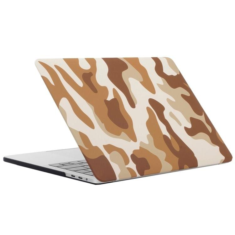 For 2016 New Macbook Pro 13.3 inch A1706 & A1708 Brown Camouflage Pattern Laptop Water Decals PC Protective Case