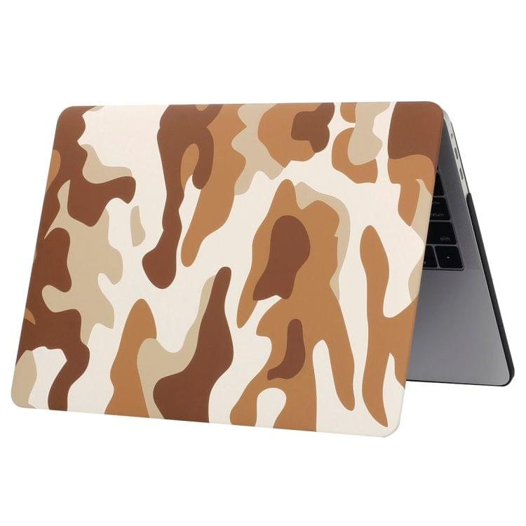For 2016 New Macbook Pro 13.3 inch A1706 & A1708 Brown Camouflage Pattern Laptop Water Decals PC Protective Case