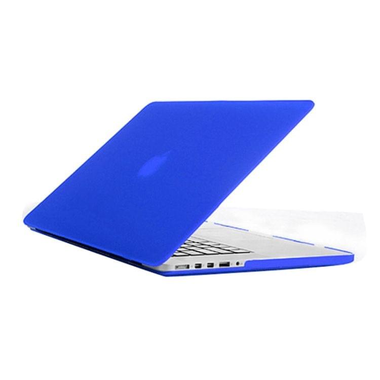 Laptop Frosted Hard Plastic Protection Case for Macbook Pro Retina 13.3 inch(Blue)