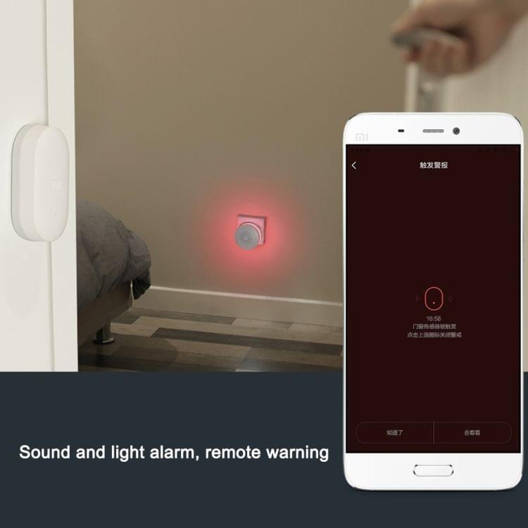 Original Xiaomi Mijia DGNWG02LM Intelligent Multifunctional Gateway Upgraded Version for Xiaomi Smart Home Suite Devices, Support Android 4.0 and IOS 7.0 Above(White)