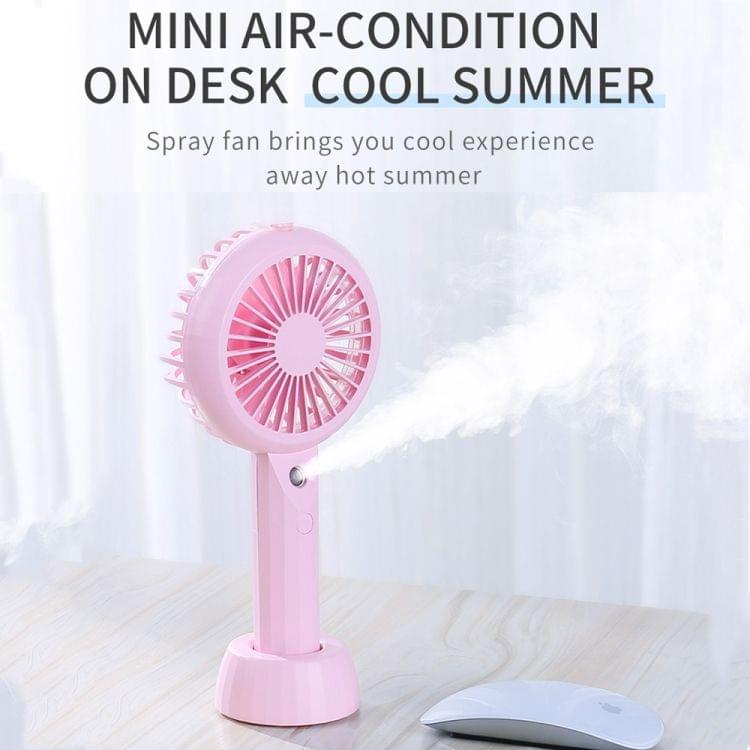 JOYROOM JR-CY272 Portable USB Charging Mini Fan for Spray Humidification (White)