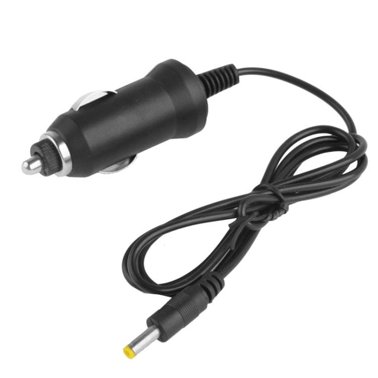 DC 12V Car Charger for Portable DVD Player, Tip: 4.0 x 1.7mm(Black)