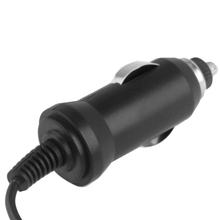 DC 12V Car Charger for Portable DVD Player, Tip: 4.0 x 1.7mm(Black)