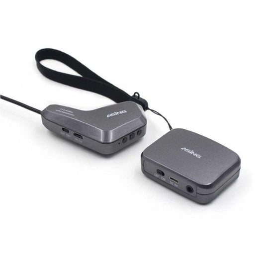 ASiNG WM01 2.4GHz Wireless Audio Transmission Electronic Pickup Microphone, Transmission Distance: 20-30m