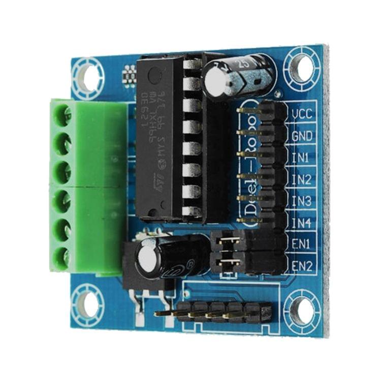 LDTR-WG0258 MINI L293D Arduino Motor Drive Expansion Board Mini L293D Motor Drive Module (Blue)