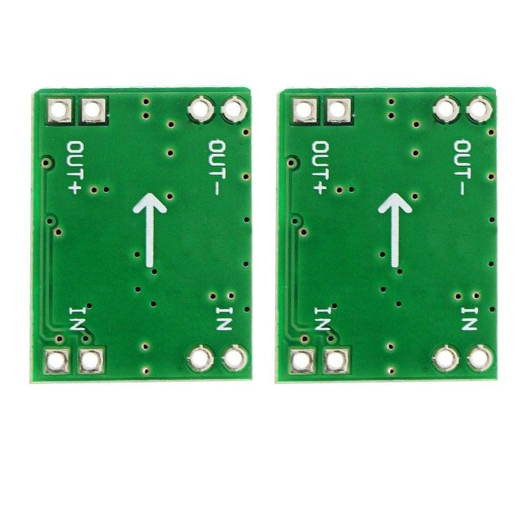 LDTR-WG0206 MP1584EN Ultra-small DC-DC Converter Step Down Module, 4.5V-28V Input 3A Output Current (Green)