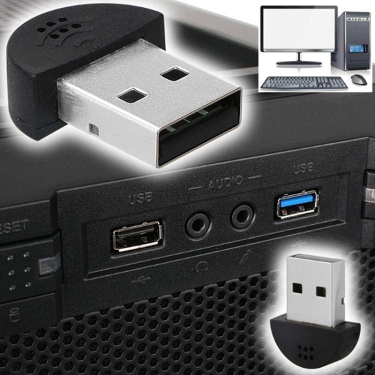 USB Mini Multimedia Recording Voice Microphone