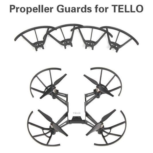 4 PCS Propeller Protective Covers for DJI TELLO Drone(Black)