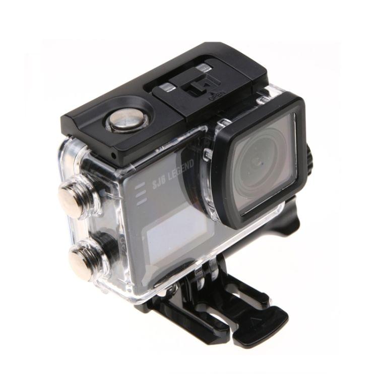 SJCAM SJ6 LEGEND Waterproof Housing Protective Case with Car Charger Cable & Buckle Basic Mount & Screw(SG187)