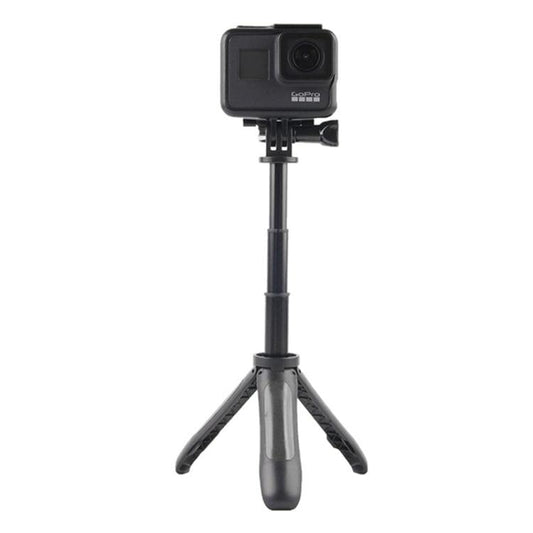 GP446 Multifunctional Mini Fixed Tripod for Gopro HERO 1/2/3/3+/4/5 Session/6/7 , Xiaoyi and 4K 2 Generation Sports Camera (Black)