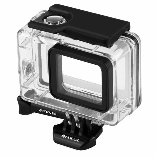 PULUZ for GoPro HERO(2018) / HERO7 Black /6 /5 30m Underwater Waterproof Housing Diving Protective Case with Buckle Basic Mount & Screw    \t    \t\t\t\t    \t\t\t\t ()