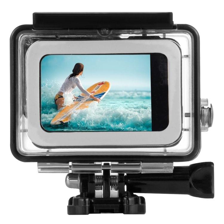 PULUZ for GoPro HERO(2018) / HERO7 Black /6 /5 30m Underwater Waterproof Housing Diving Protective Case with Buckle Basic Mount & Screw    \t    \t\t\t\t    \t\t\t\t ()