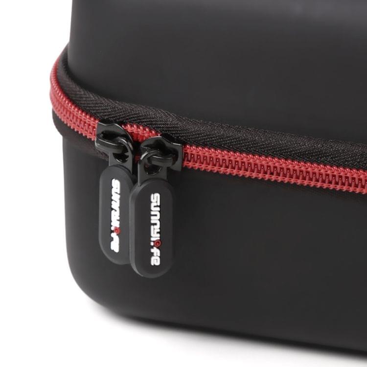 Sunnylife M2-B139 Portable PU Leather Drone Body Bag + Remote Controller Bag Carrying Case Kit with Carabiner for DJI Mavic 2 Pro / Zoom