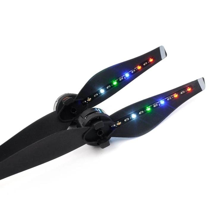 One Pair STARTRC LED Flashing Ring Propeller For DJI Mavic Air(Black)