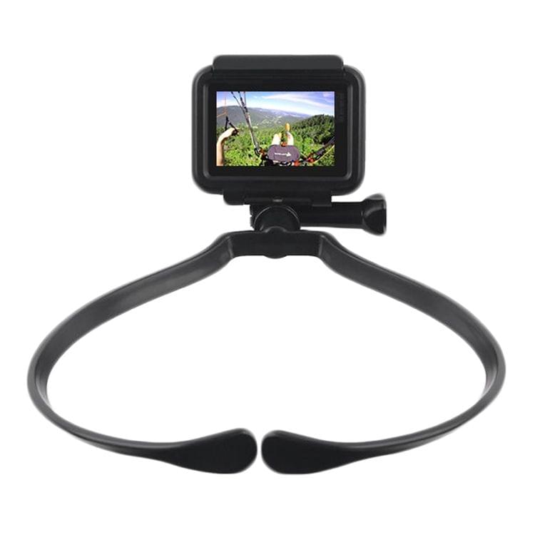 GP458 Camera Neck Fixed Shooting Bracket for GoPro/ Xiaoyi /SJ/ Mijia and Other Sport Cameras