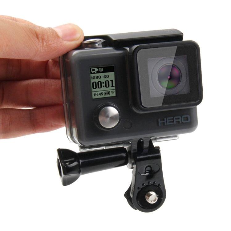 PULUZ Screw Tripod Mount Connecting Adapter for GoPro HERO6 /5 /5 Session /4 Session /4 /3+ /3 /2 /1, Xiaoyi and Other Action Cameras(Black)
