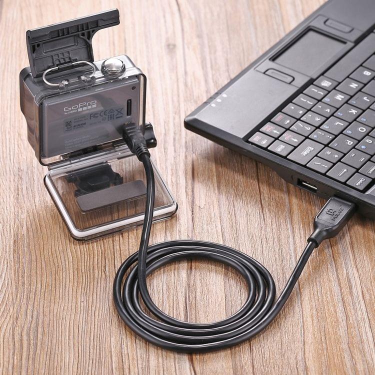 PULUZ Mini 5pin USB Sync Data Charging Cable for GoPro HERO4 /3+ /3, Length: 1m\t    \t\t        \t
                        \t
    \t\t\t\t    \t\t\t\t ()