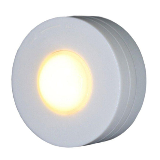 LED Under Cabinet Lamp Puck Light with Remote Control Warm light 4000K