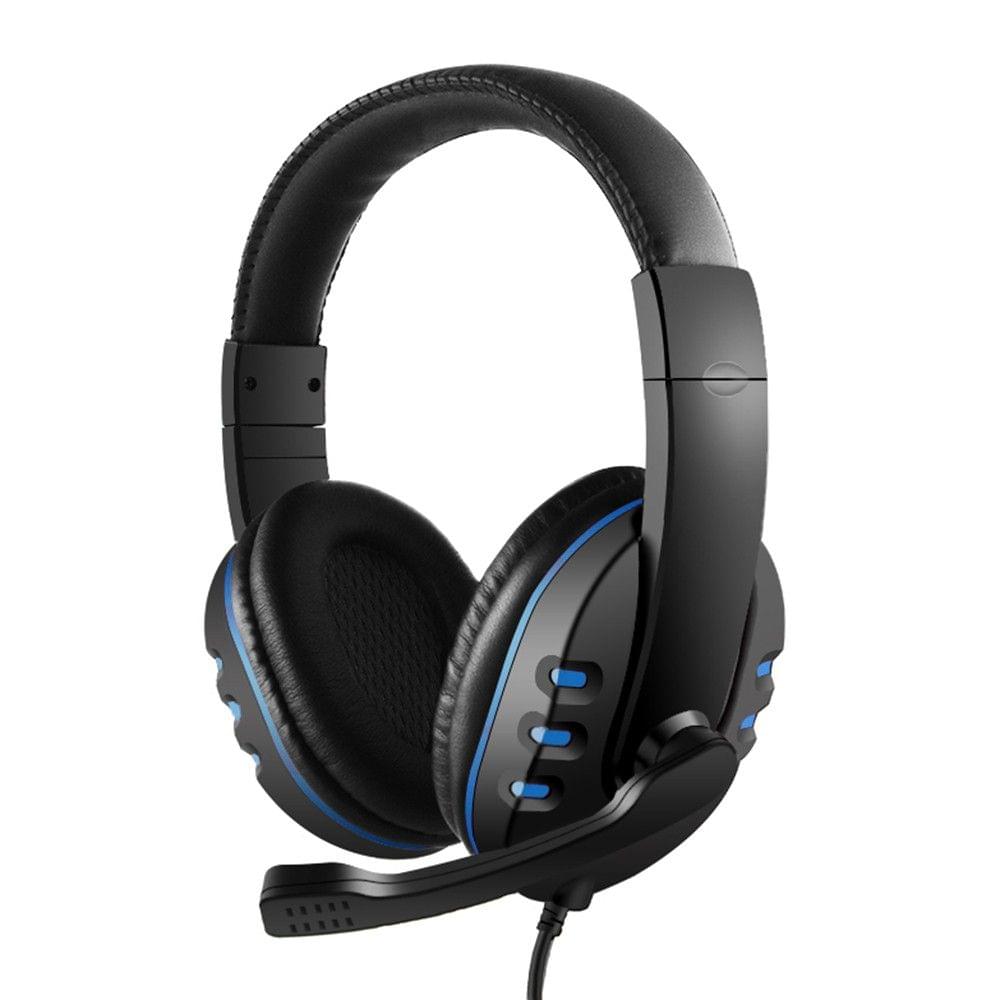 3.5mm Wired Gaming Headphones Over Ear Game Headset Noise Canceling Earphone with Microphone Volume Control for PC Laptop Smart Phone