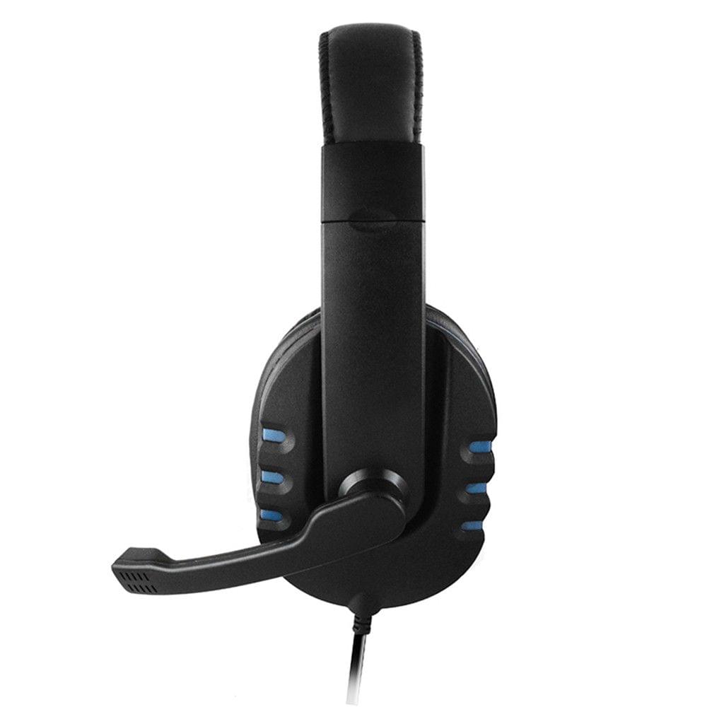 3.5mm Wired Gaming Headphones Over Ear Game Headset Noise Canceling Earphone with Microphone Volume Control for PC Laptop Smart Phone
