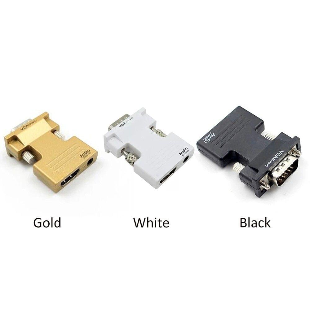 1080P HD Multimedia Interface Female To Vga Male