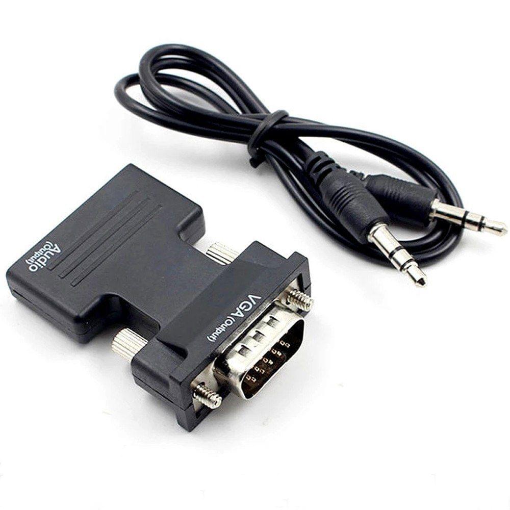 1080P HD Multimedia Interface Female To Vga Male