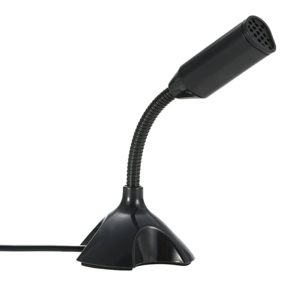 USB Desktop Microphone 360° Adjustable Microphone Support Voice Chatting Recording Mic for PC Mac with a USB port