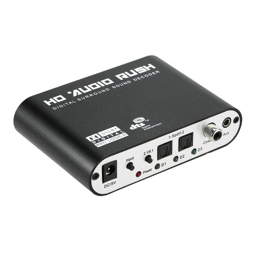 Audio Decoder Rush SPDIF Coaxial to 5.1/2.1 Channel DTS/AC-3