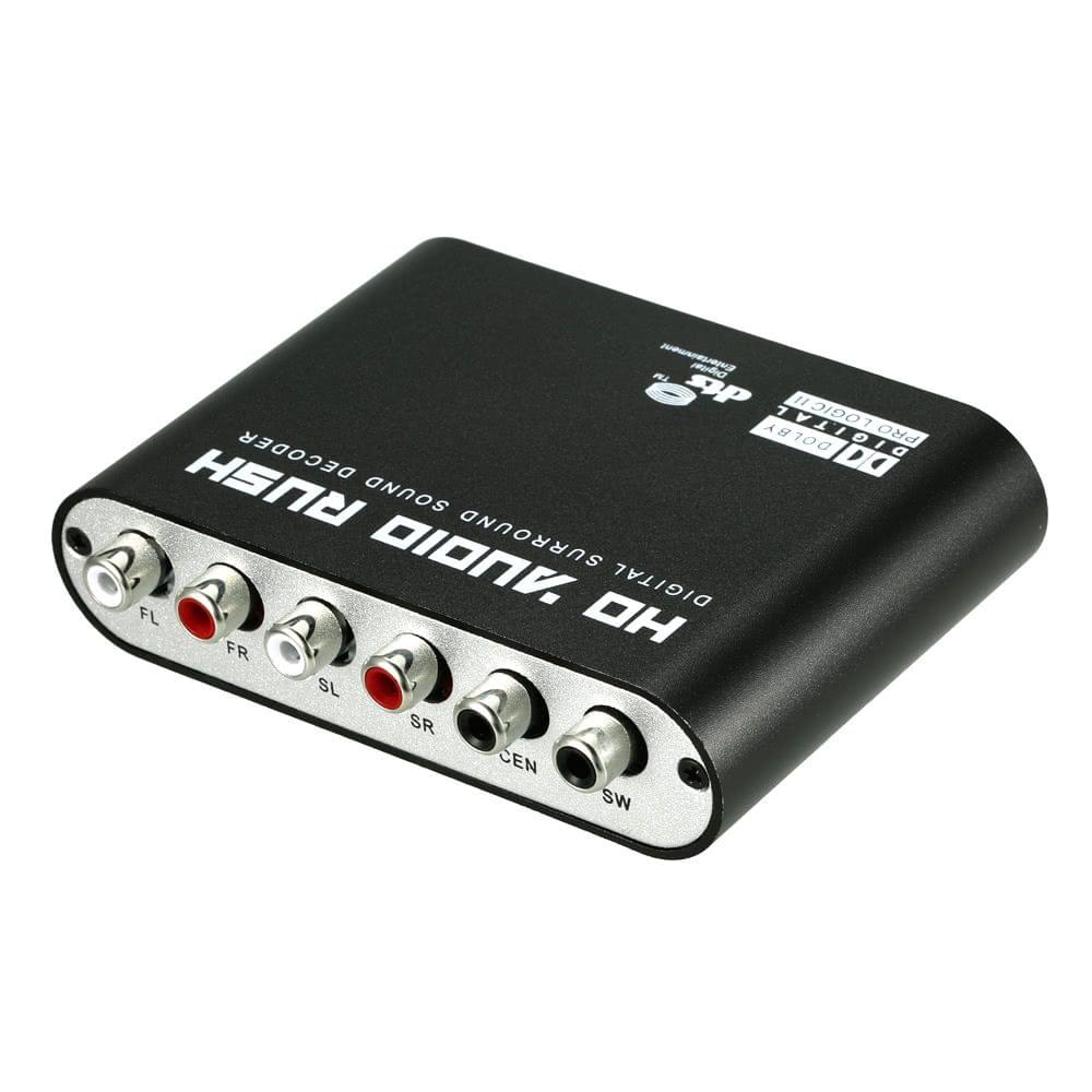 Audio Decoder Rush SPDIF Coaxial to 5.1/2.1 Channel DTS/AC-3