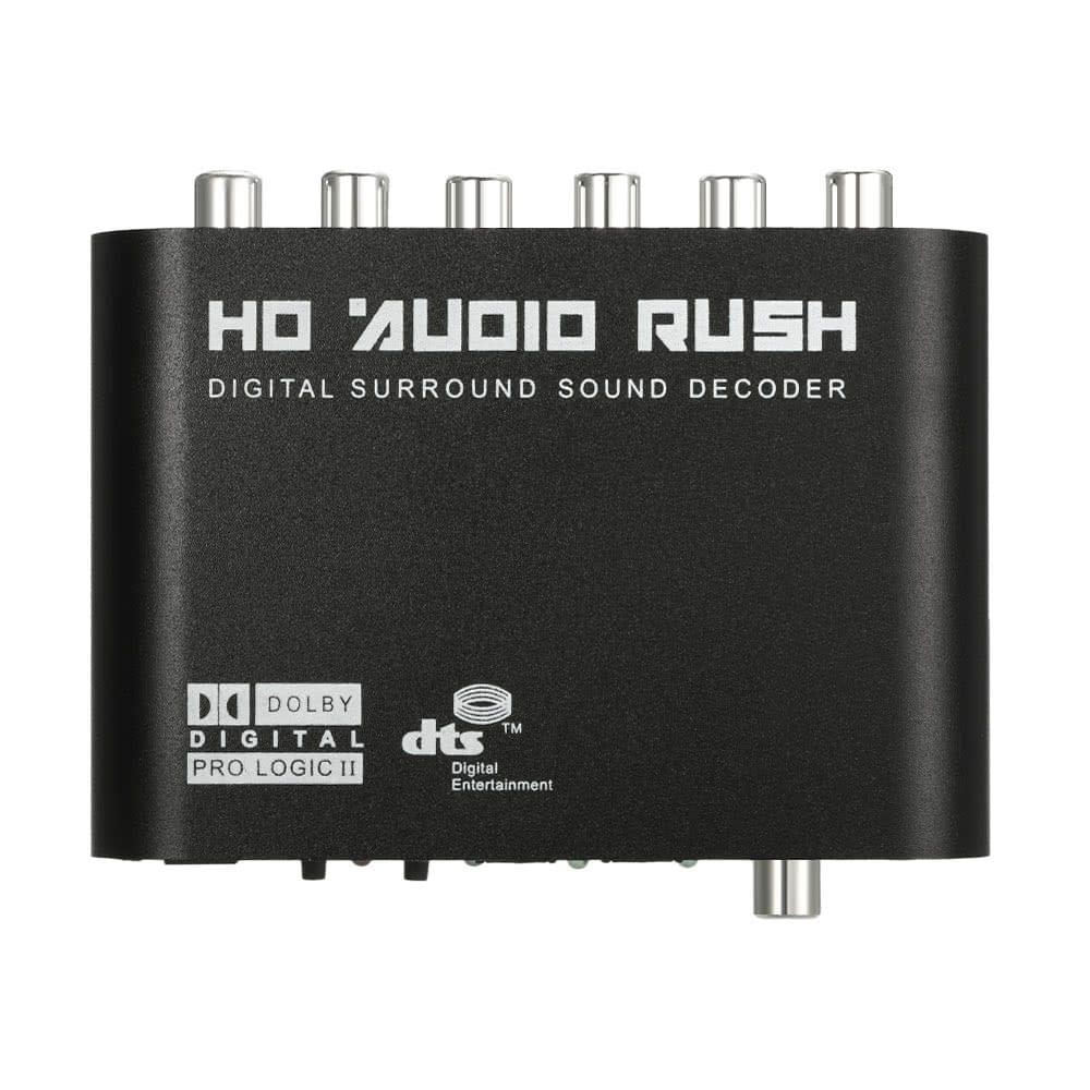 Audio Decoder Rush SPDIF Coaxial to 5.1/2.1 Channel DTS/AC-3