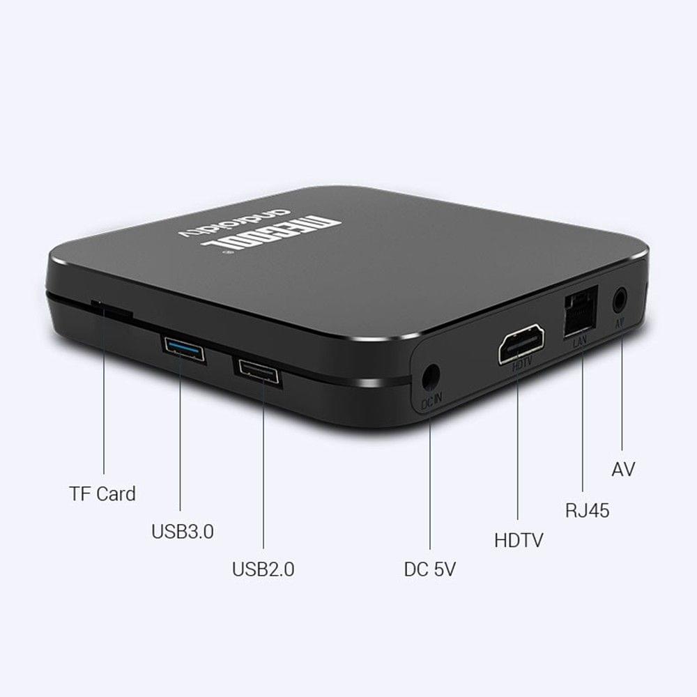 MECOOL KM9 Pro Smart Android 9.0 TV Box Media Player Amlogic S905X2 4GB+32GB Dual Wifi Bluetooth 4.0 Voice Remote Control Miracast Airplay