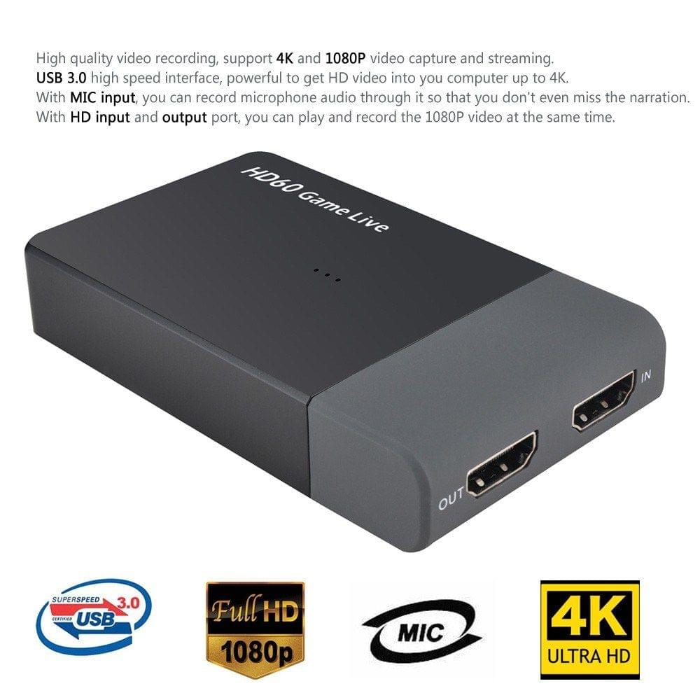 ezcap261M HD Video Capture Converter 4K 1080P
