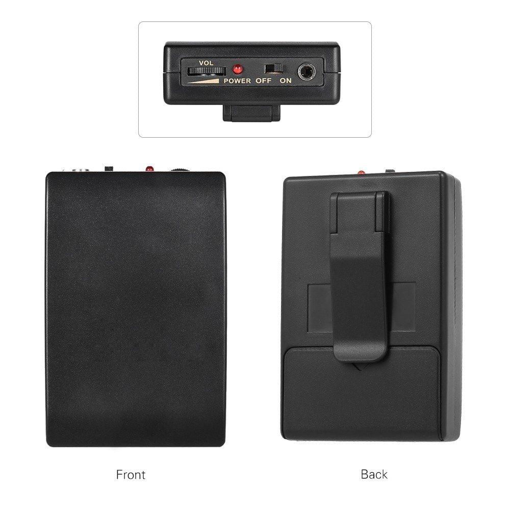 Mini Wireless Clip-on FM Microphone Voice Amplifier