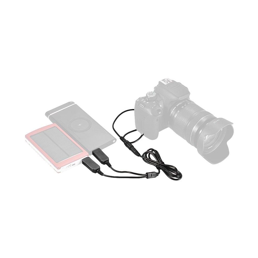 Andoer LP-E8 DC Coupler USB Power Adapter