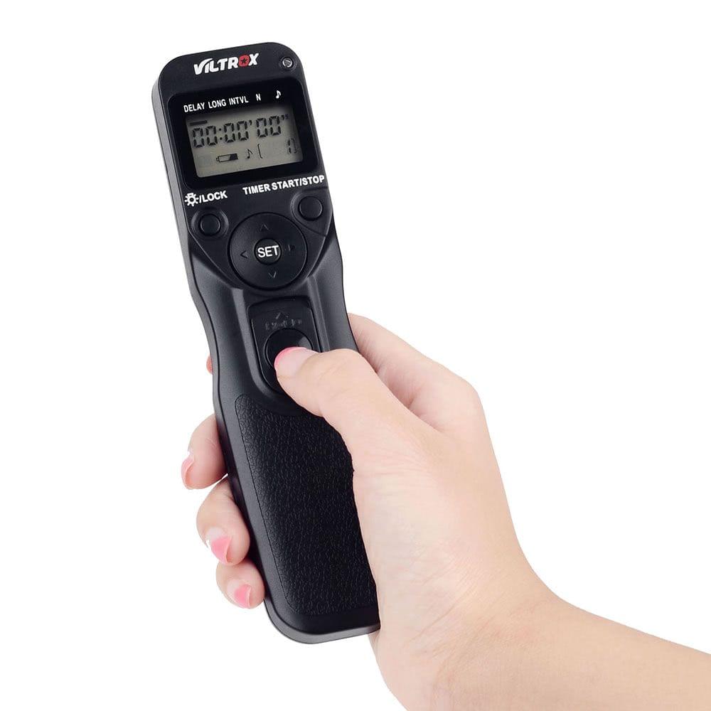 VILTROX Time Lapse Intervalometer Timer Remote Control Shutter with N3 Cable for Nikon D90 D600 D3100 D3200 D5000 D5100 D7000