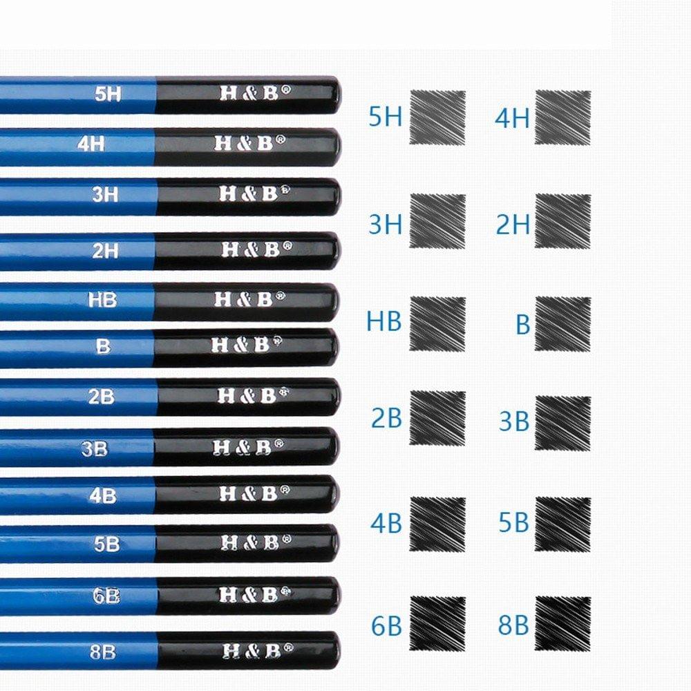 H&B 40pcs/set Professional Drawing Kit