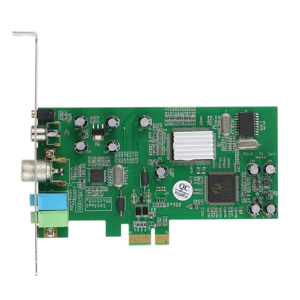 PCI-E Internal TV Tuner Card MPEG Video DVR Capture Recorder PAL BG PAL I NTSC SECAM PC PCI-E Multimedia Card Remote