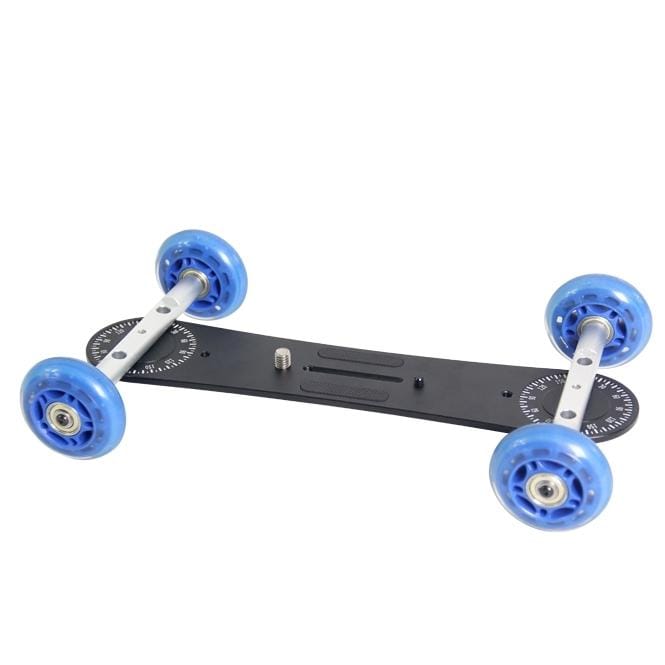 YELANGU YLG0105A Mini Scaled Camera Dolly Track Car for Canon / Nikon Cameras / DSLR Camera