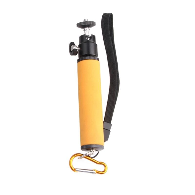 LED Flash Light Holder Sponge Steadicam Handheld Monopod with Gimbal for SLR Camera (Blue)