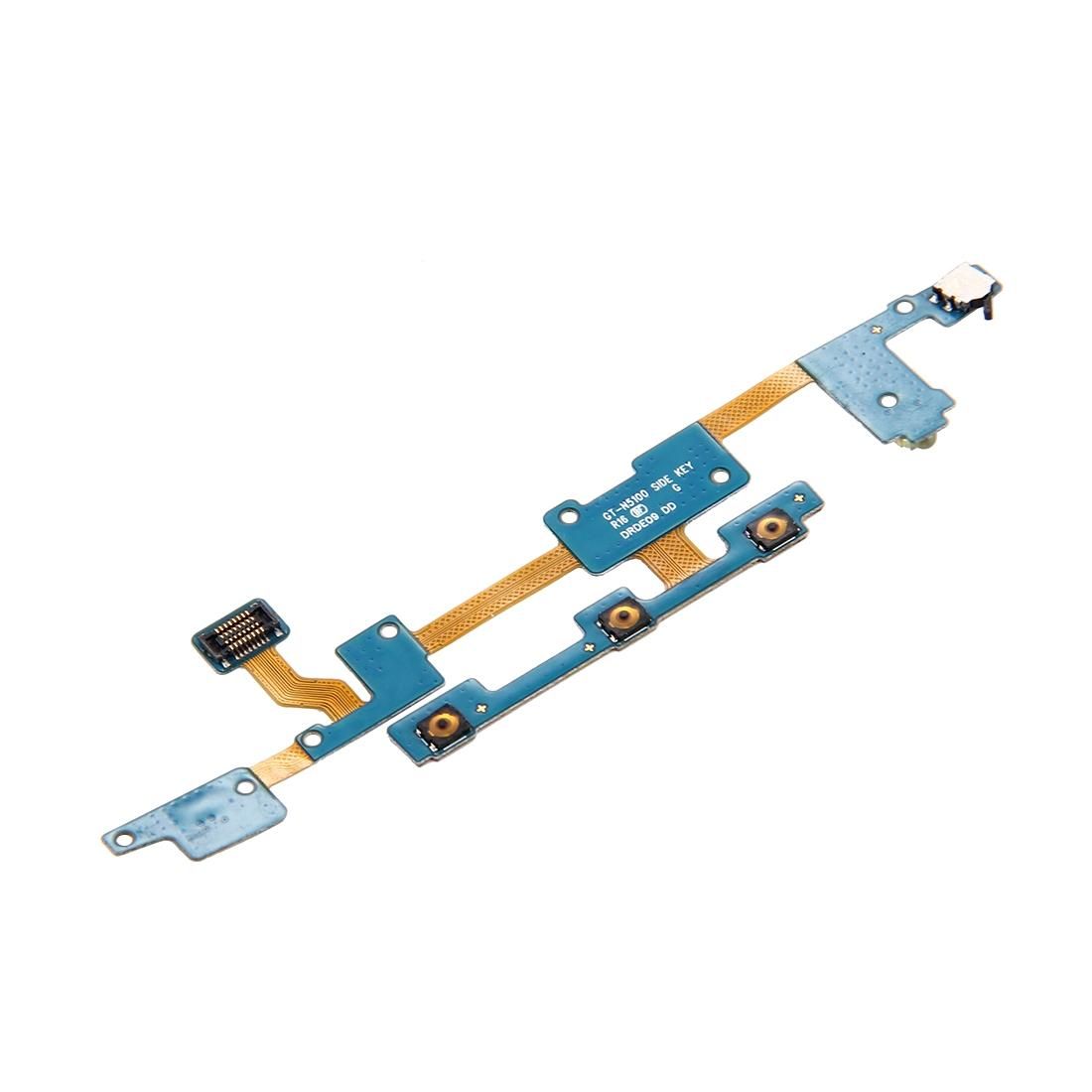 Power Button + Volume + Microphone Flex Cable  for Galaxy Note 8.0 / N5100