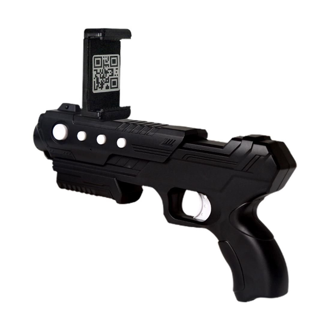 New Tech Entertainment Immersive AR-Gun RK2 Shooting Game Equipment Virtuality and Reality Interaction Bluetooth AR Gaming,   Bluetooth: 4.0 Version (Black)
