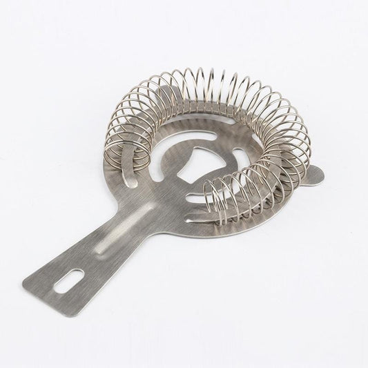 Stainless Steel Ice Filter Cat Shaped Handle Ice Separator Cocktail Bartending Tools (Steel Color)